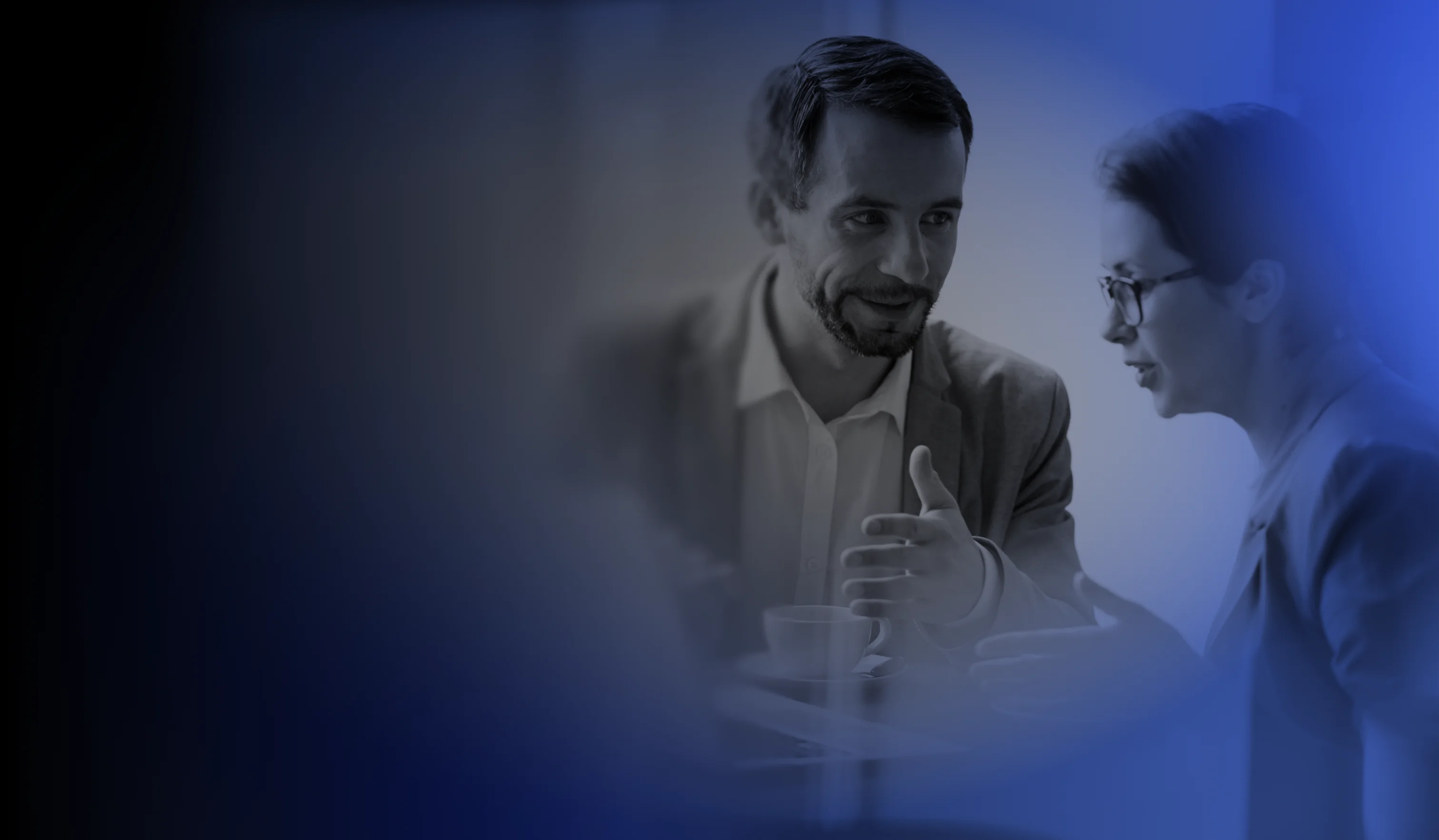 AI Consulting services hero background