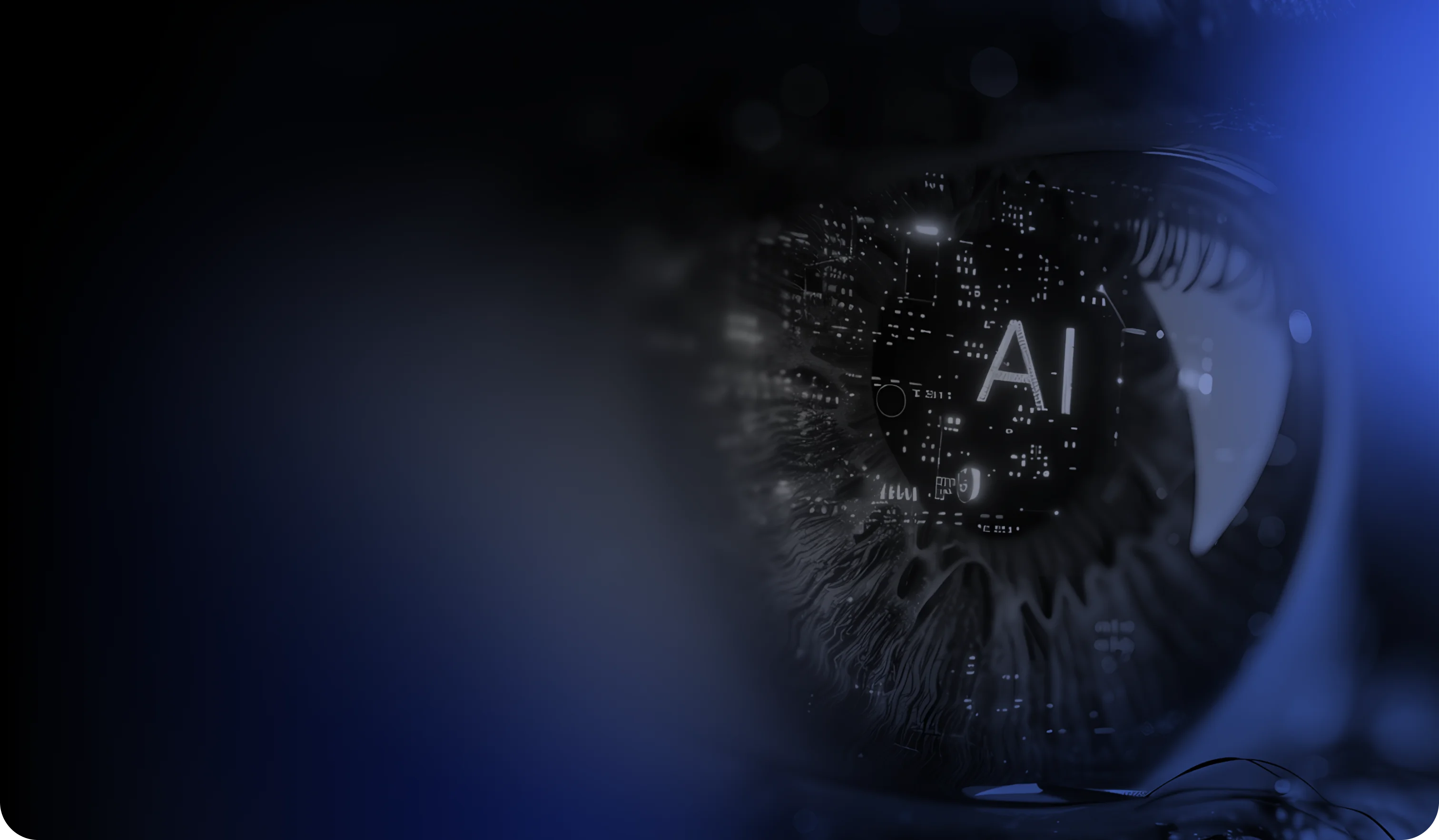 AI services hero background