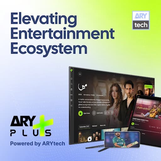 ARYtech Powers the Launch of ARY Plus