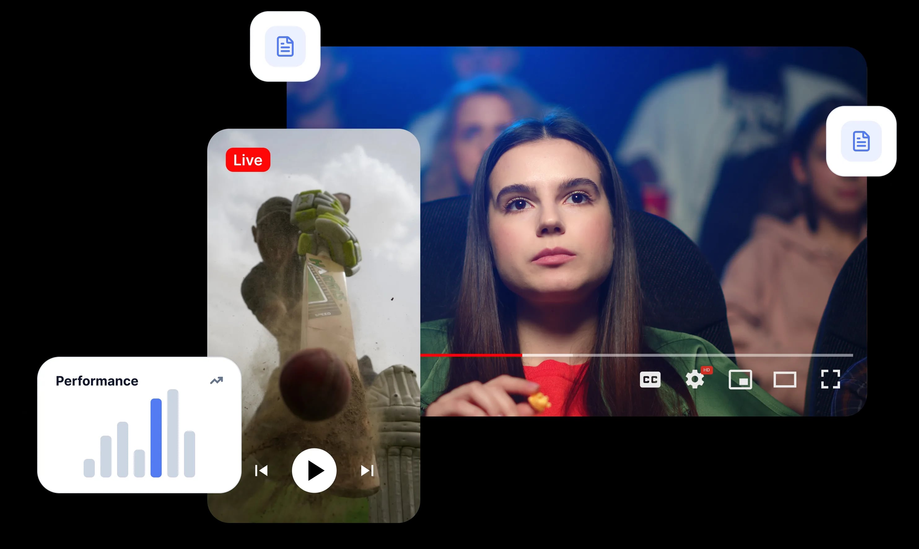 Streaming Ecosystem Mockup