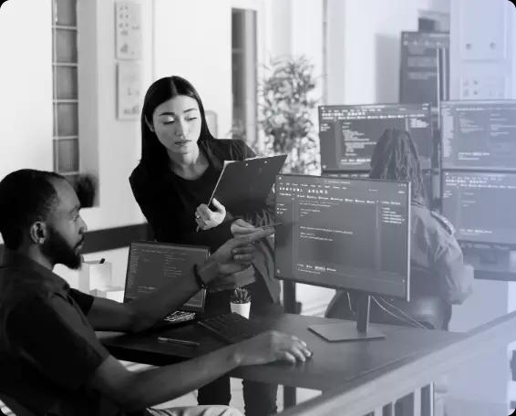 AI and Machine Learning Illustration